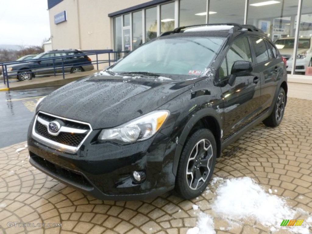 2013 XV Crosstrek 2.0 Premium - Crystal Black Silica / Ivory photo #3