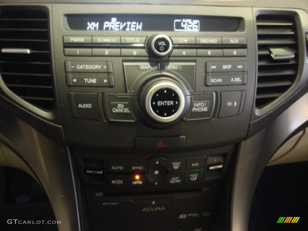 2012 Acura TSX Technology Sport Wagon Controls Photos