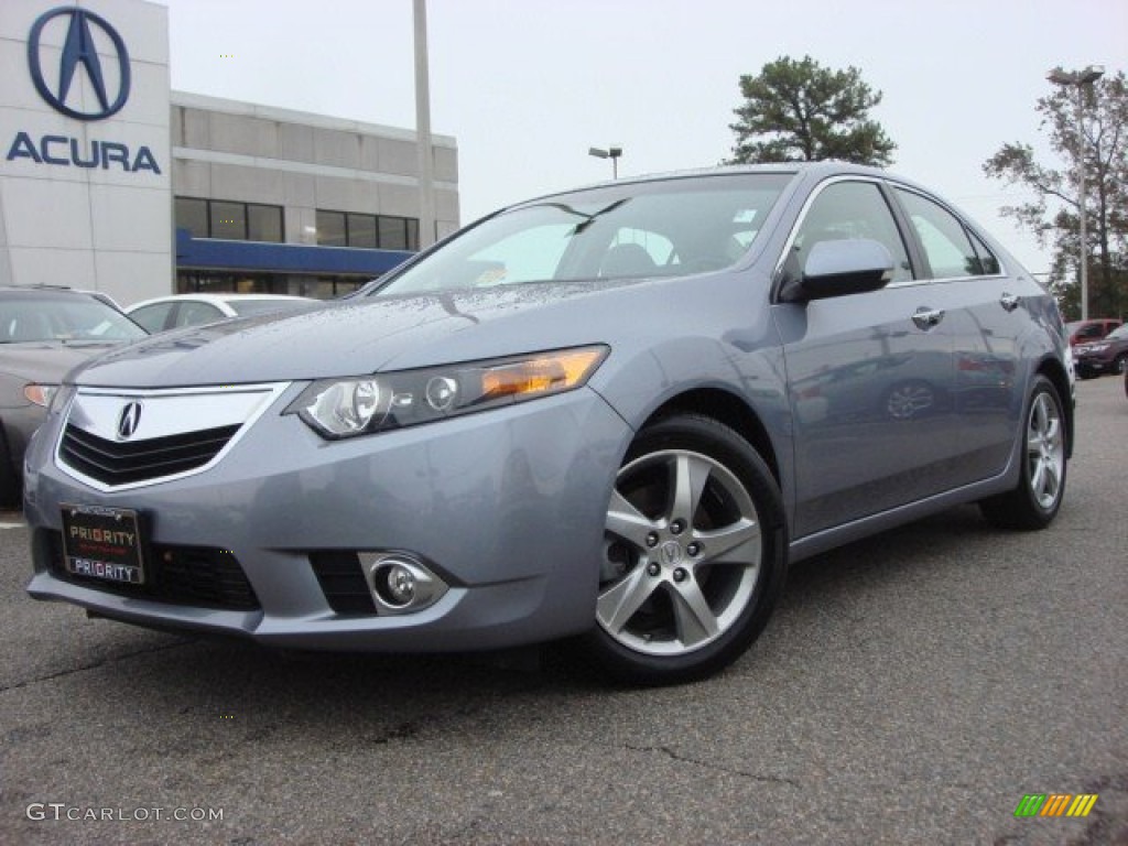 2012 TSX Technology Sedan - Forged Silver Metallic / Taupe photo #1