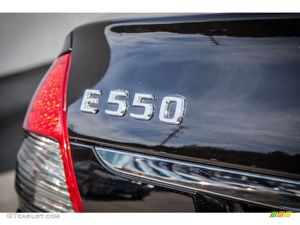 2009 Mercedes-Benz E 550 Sedan Marks and Logos Photo #73039536