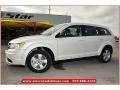 Pearl White Tri Coat 2013 Dodge Journey American Value Package