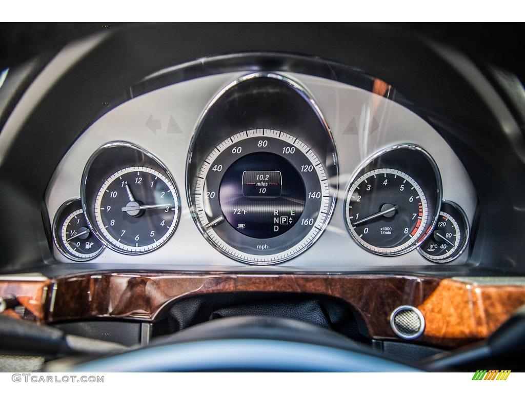 2013 Mercedes-Benz E 350 Sedan Gauges Photo #73040503