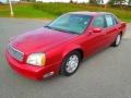 2003 Crimson Red Pearl Cadillac DeVille Sedan  photo #1