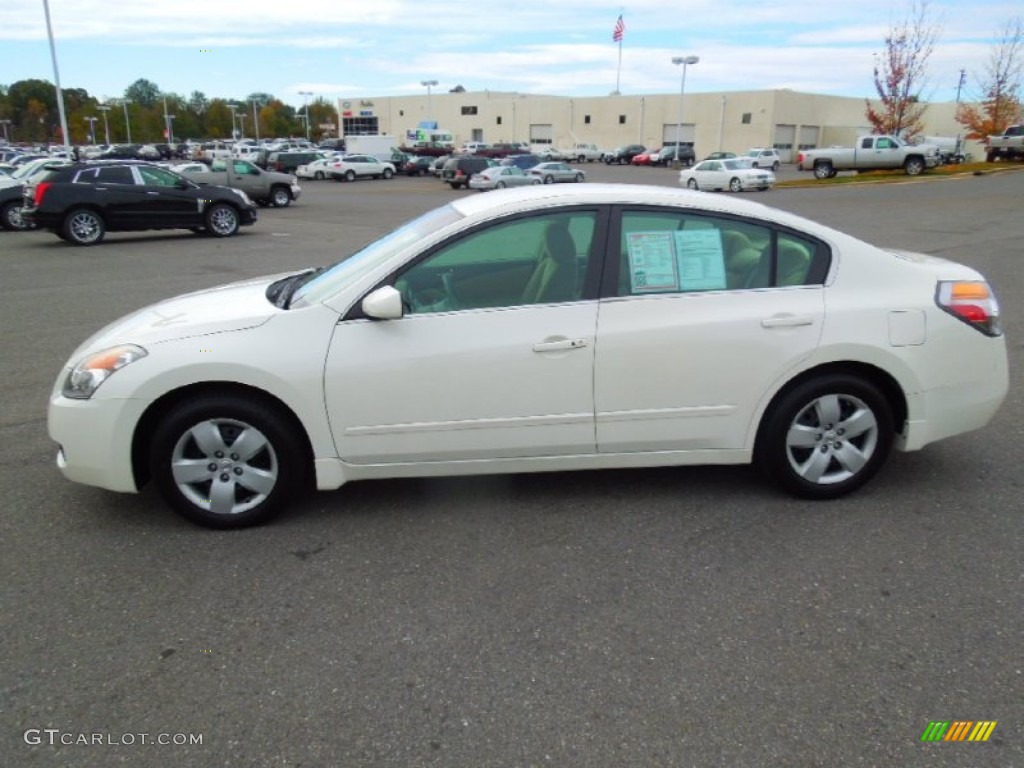 Winter Frost Pearl 2008 Nissan Altima 2.5 S Exterior Photo #73041367