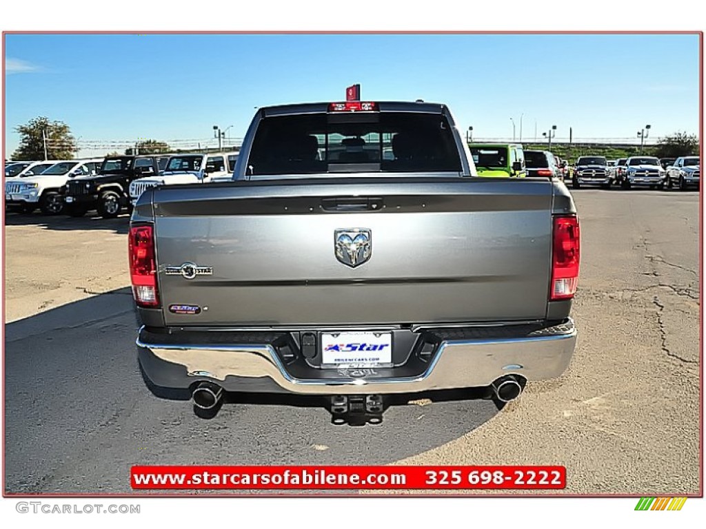 2012 Ram 1500 Lone Star Crew Cab - Mineral Gray Metallic / Dark Slate Gray/Medium Graystone photo #4