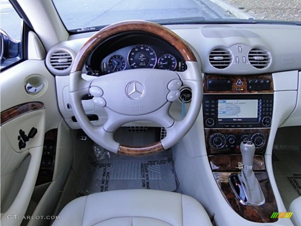 2006 Mercedes-Benz CLK 350 Coupe Stone Dashboard Photo #73042057