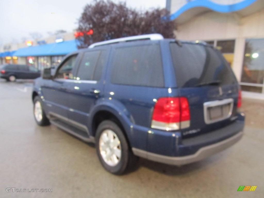 2005 Aviator Luxury AWD - Dark Blue Pearl Metallic / Camel photo #3