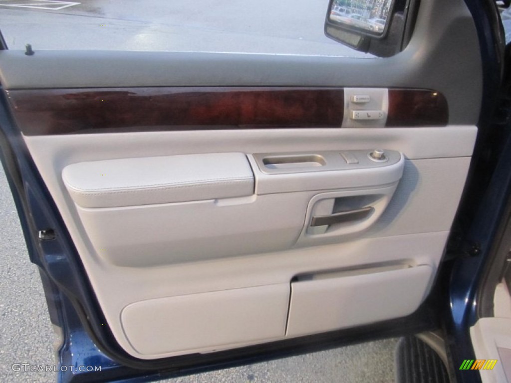 2005 Aviator Luxury AWD - Dark Blue Pearl Metallic / Camel photo #7