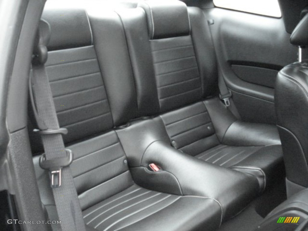 Charcoal Black Interior 2010 Ford Mustang GT Premium Coupe Photo #73042810