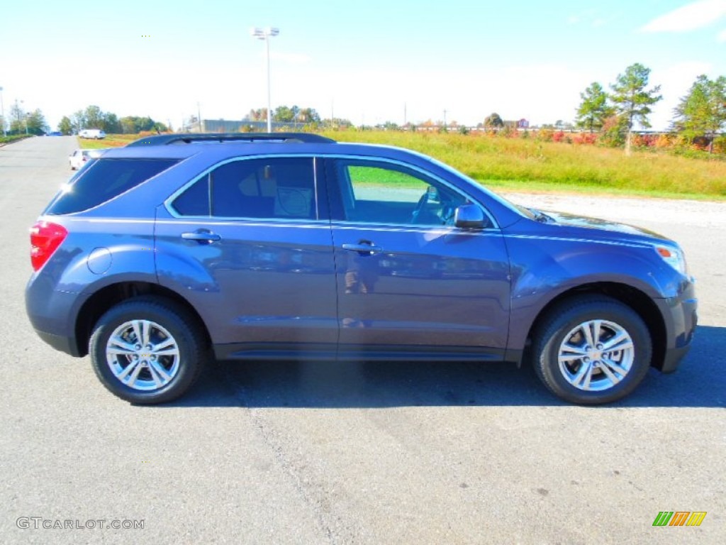 2013 Equinox LT - Atlantis Blue Metallic / Jet Black photo #6