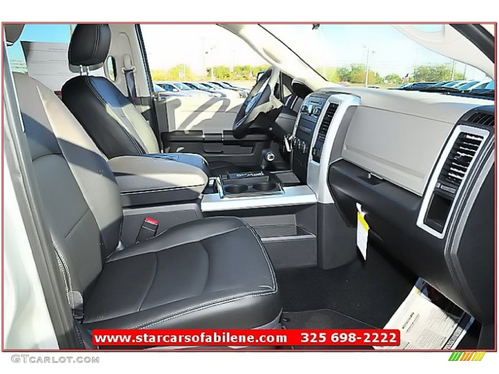 2012 Ram 1500 Lone Star Crew Cab - Bright Silver Metallic / Dark Slate Gray/Medium Graystone photo #21