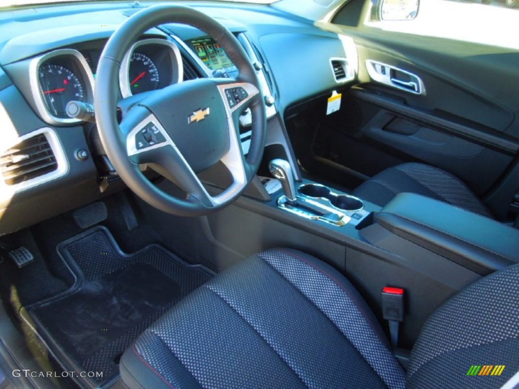 Jet Black Interior 2013 Chevrolet Equinox LT Photo #73043365