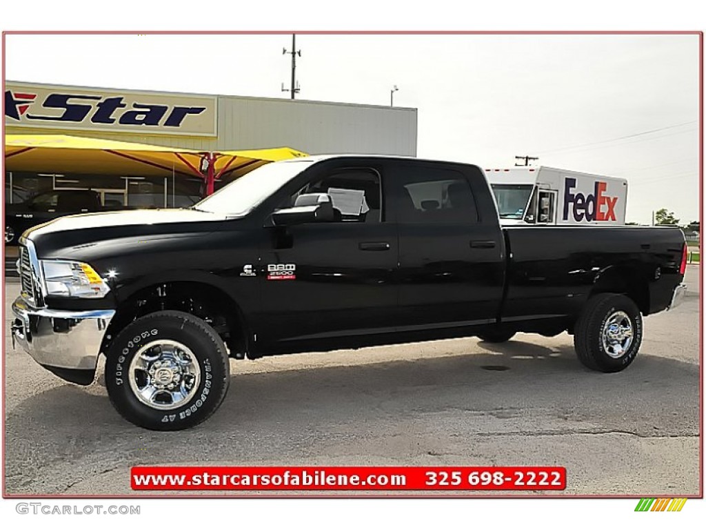 2012 Ram 2500 HD ST Crew Cab 4x4 - Black / Dark Slate/Medium Graystone photo #1
