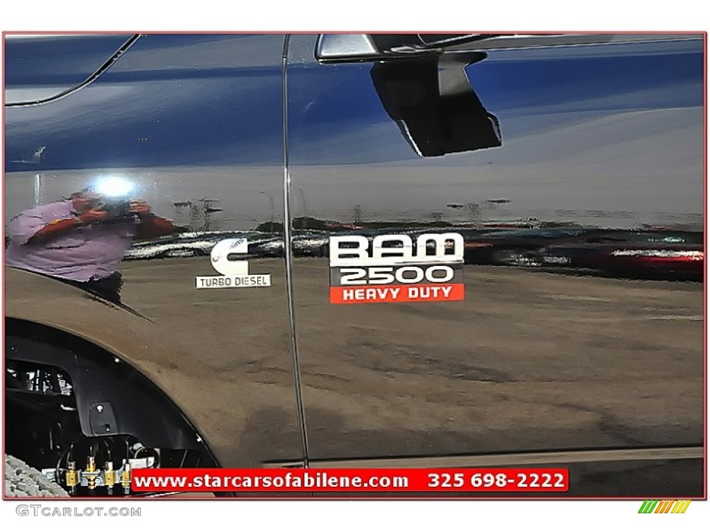2012 Ram 2500 HD ST Crew Cab 4x4 - Black / Dark Slate/Medium Graystone photo #2