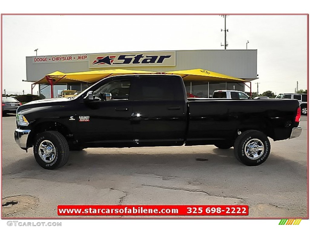 2012 Ram 2500 HD ST Crew Cab 4x4 - Black / Dark Slate/Medium Graystone photo #3