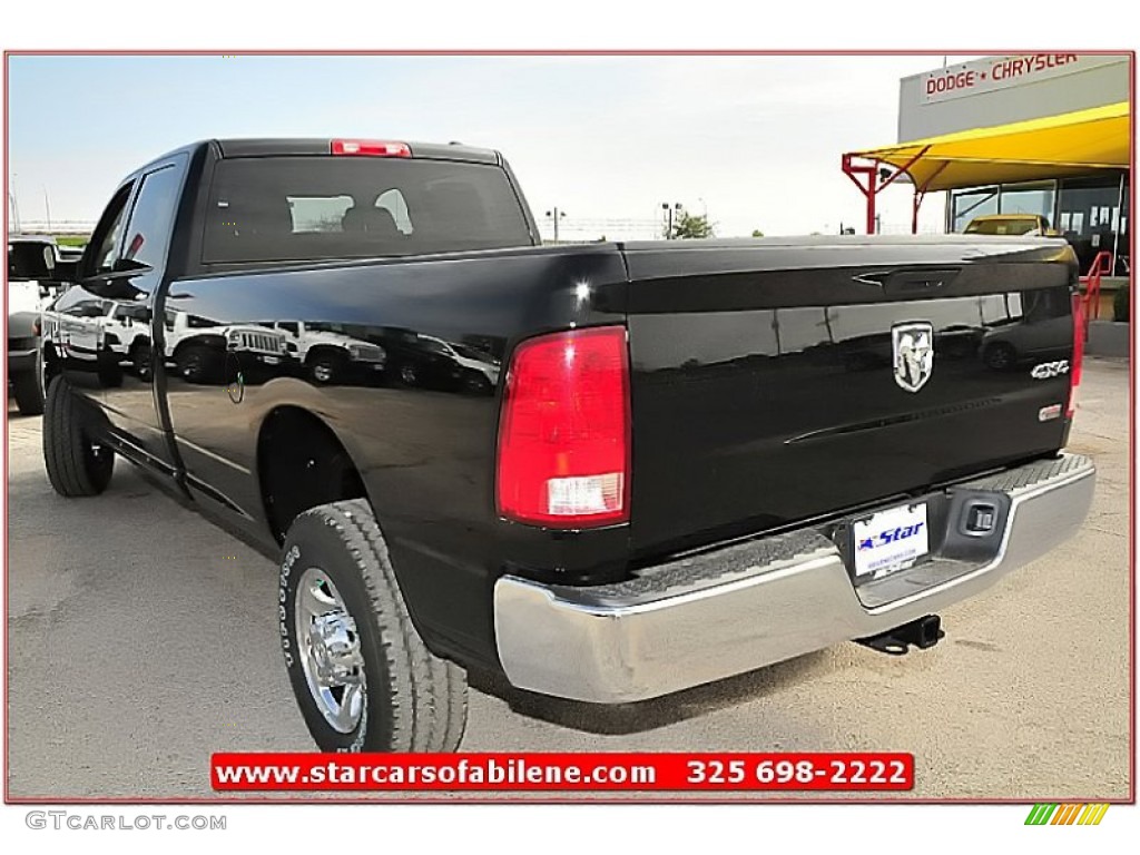 2012 Ram 2500 HD ST Crew Cab 4x4 - Black / Dark Slate/Medium Graystone photo #4