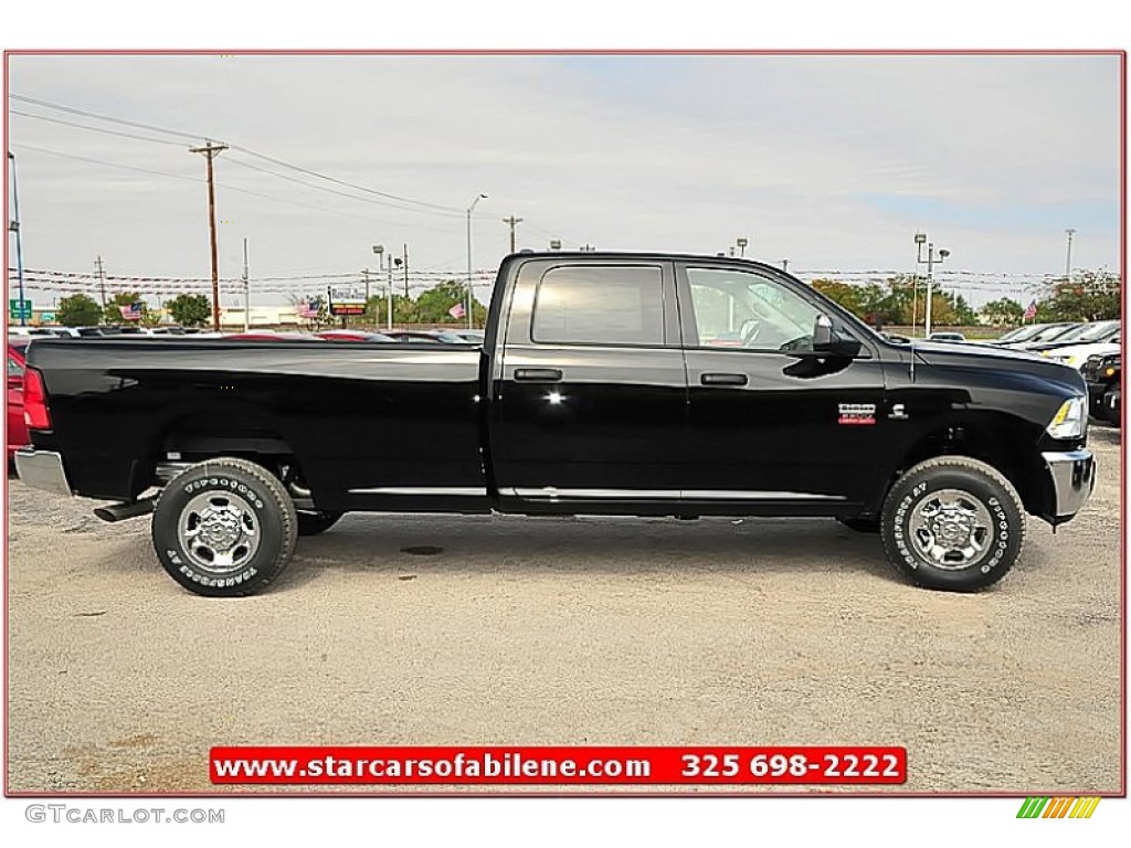 2012 Ram 2500 HD ST Crew Cab 4x4 - Black / Dark Slate/Medium Graystone photo #9