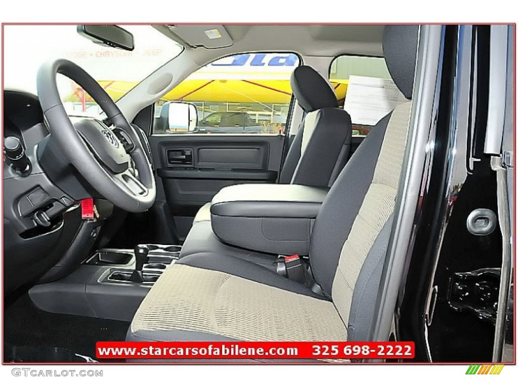 2012 Ram 2500 HD ST Crew Cab 4x4 - Black / Dark Slate/Medium Graystone photo #13