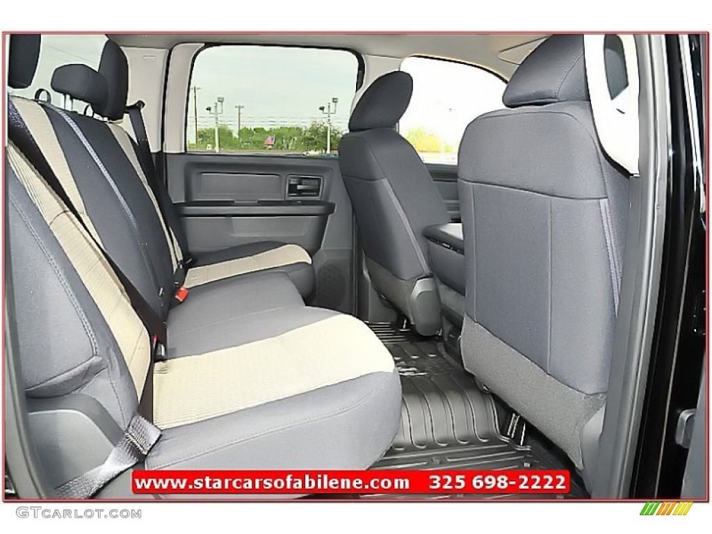 2012 Ram 2500 HD ST Crew Cab 4x4 - Black / Dark Slate/Medium Graystone photo #23