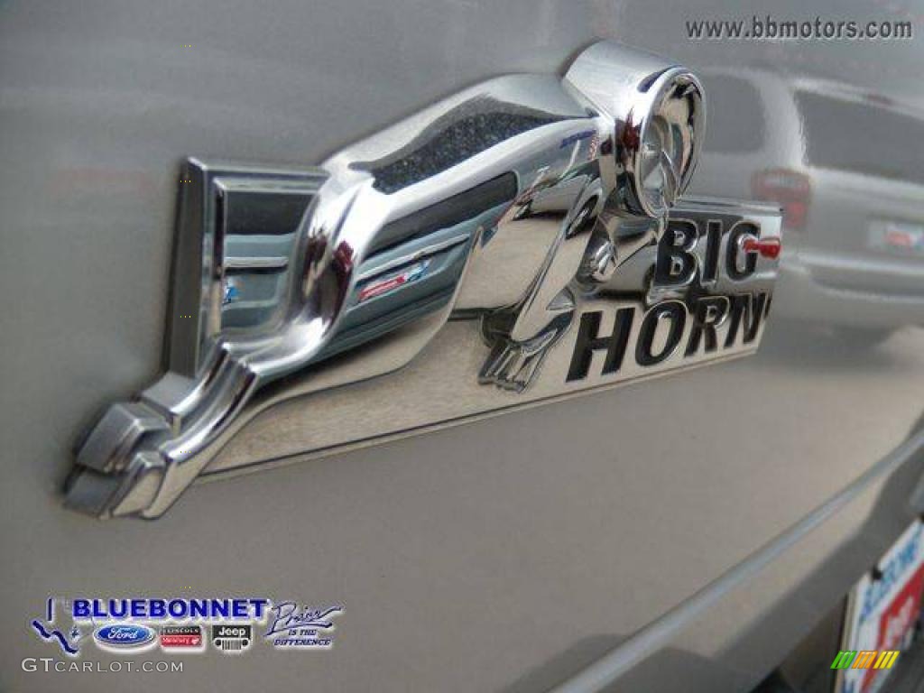 2008 Ram 1500 Big Horn Edition Quad Cab - Bright Silver Metallic / Medium Slate Gray photo #13