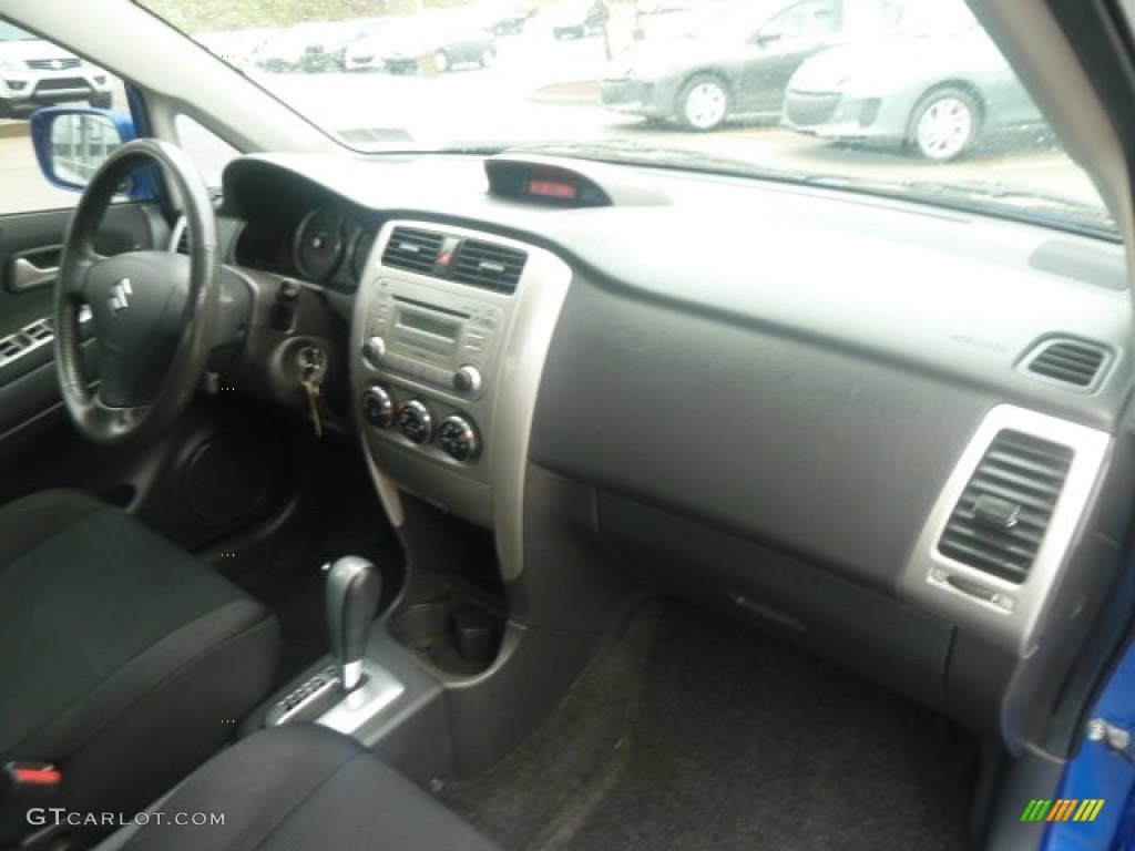 2006 Aerio AWD Sedan - Techno Blue Metallic / Black photo #11