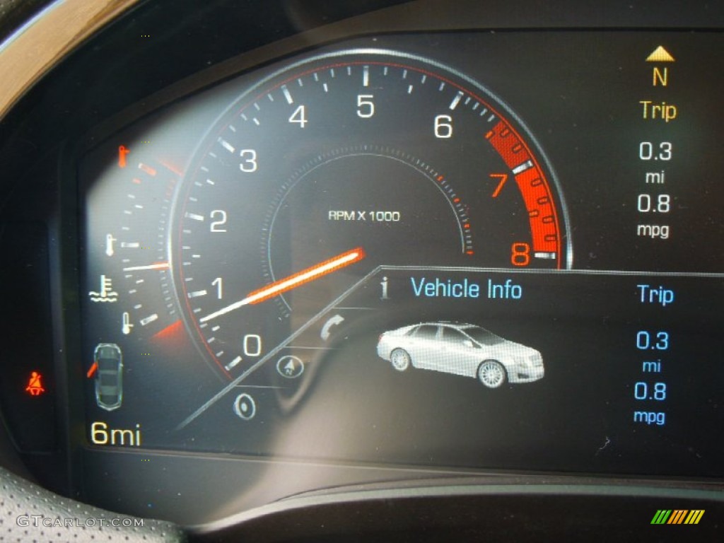 2013 Cadillac XTS Premium FWD Gauges Photo #73044370