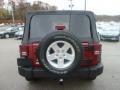 2011 Deep Cherry Red Crystal Pearl Jeep Wrangler Sport S 4x4  photo #4