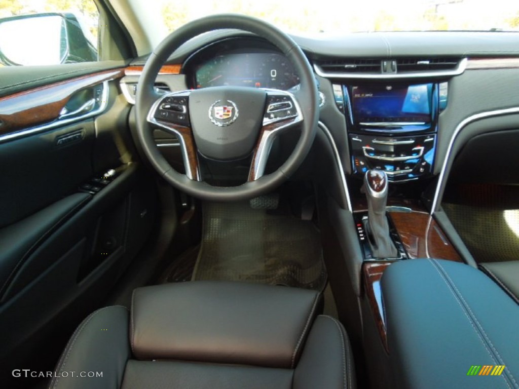 2013 Cadillac XTS Premium FWD Jet Black Dashboard Photo #73044412