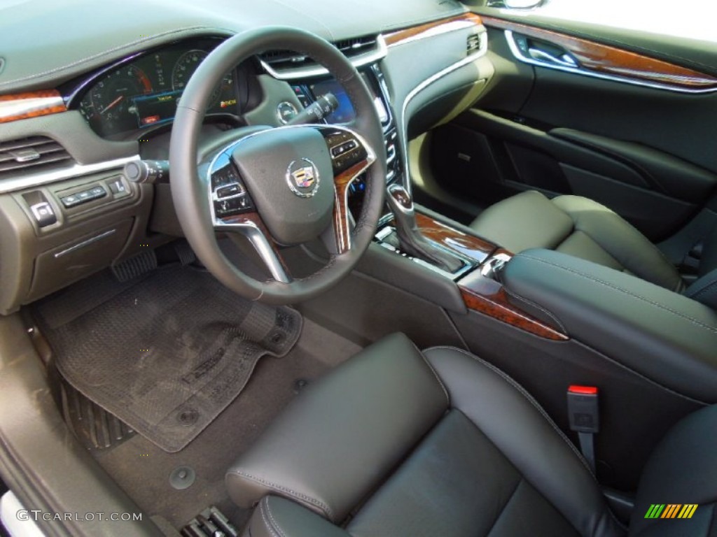 Jet Black Interior 2013 Cadillac XTS Premium FWD Photo #73044532