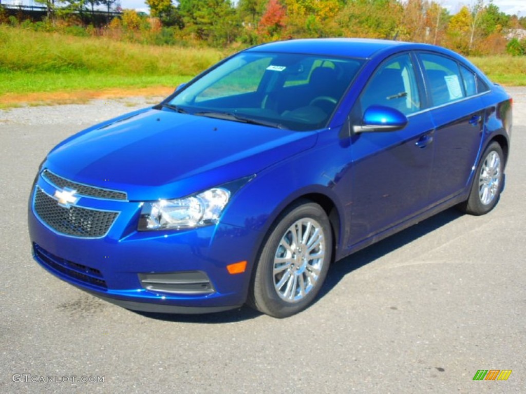 Blue Topaz Metallic 2013 Chevrolet Cruze ECO Exterior Photo #73044550