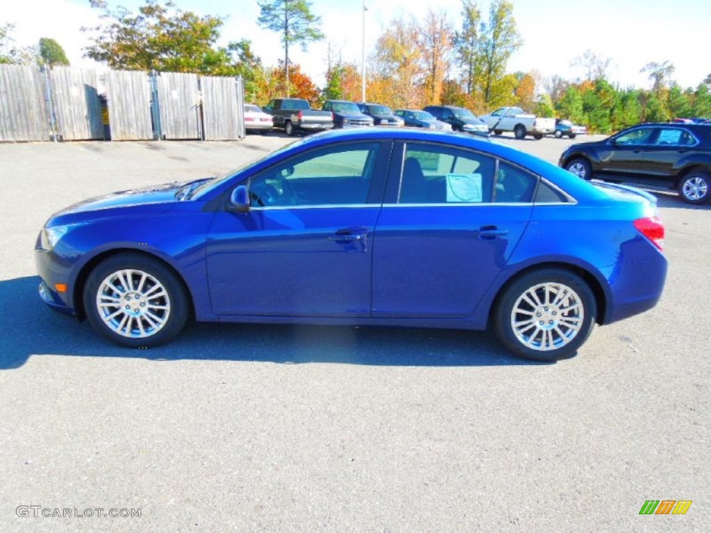 Blue Topaz Metallic 2013 Chevrolet Cruze ECO Exterior Photo #73044574