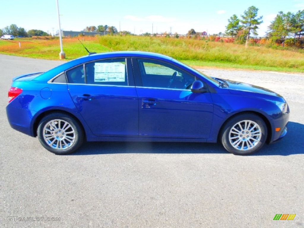 Blue Topaz Metallic 2013 Chevrolet Cruze ECO Exterior Photo #73044610