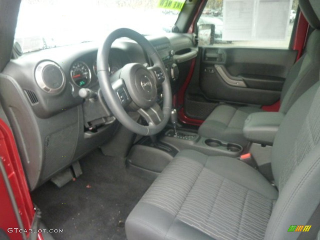 2011 Wrangler Sport S 4x4 - Deep Cherry Red Crystal Pearl / Black photo #22