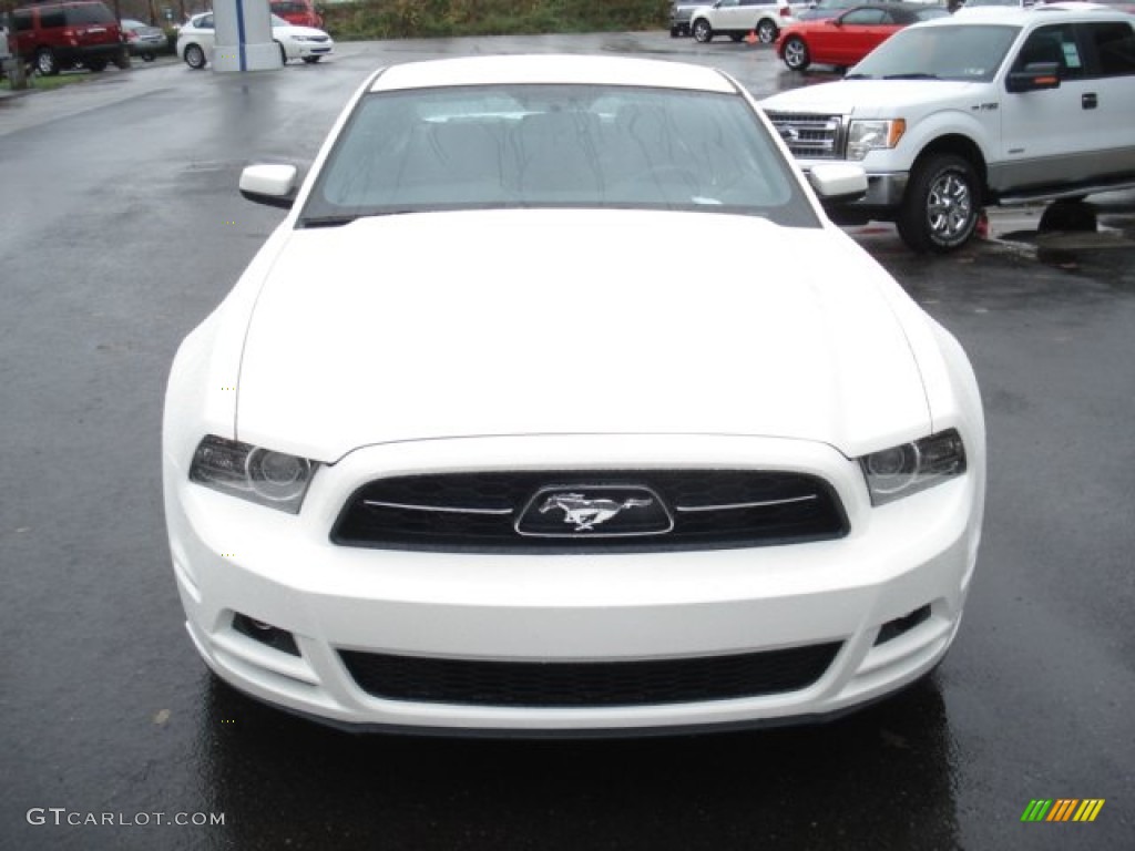 Performance White 2013 Ford Mustang V6 Premium Coupe Exterior Photo #73044673