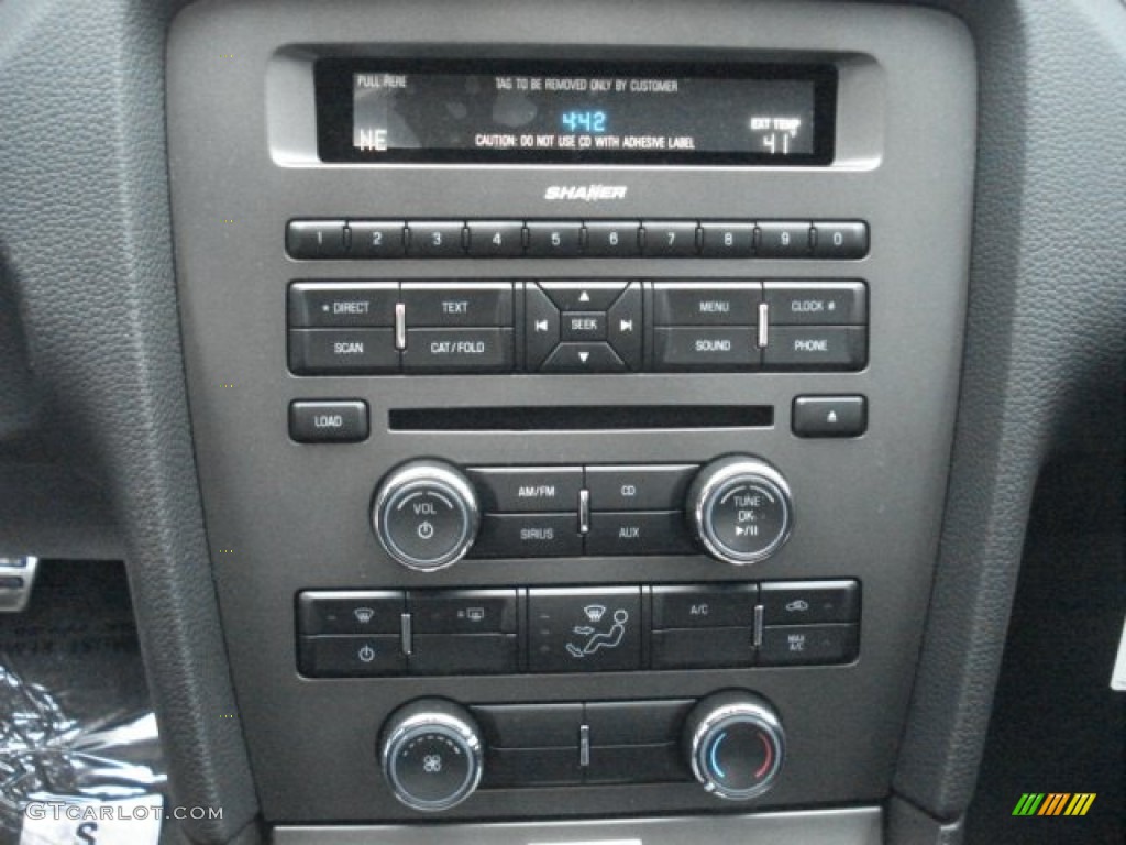 2013 Ford Mustang V6 Premium Coupe Controls Photo #73044790