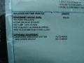 2013 Ford Mustang V6 Premium Coupe Window Sticker