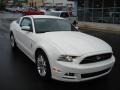 2013 Performance White Ford Mustang V6 Premium Coupe  photo #2