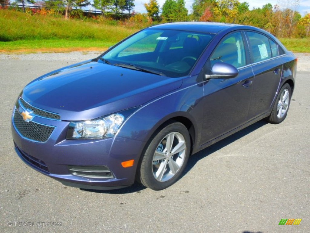 2013 Cruze LT - Atlantis Blue Metallic / Jet Black photo #1