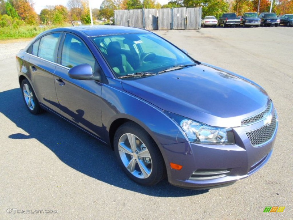 2013 Cruze LT - Atlantis Blue Metallic / Jet Black photo #2