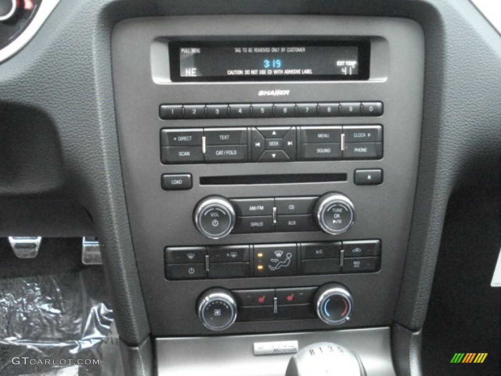 2013 Ford Mustang V6 Premium Coupe Controls Photo #73045015