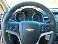 Jet Black 2013 Chevrolet Cruze LT Steering Wheel