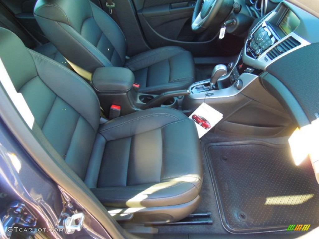 Jet Black Interior 2013 Chevrolet Cruze LT Photo #73045201
