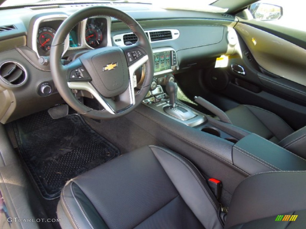 Black Interior 2013 Chevrolet Camaro LT/RS Coupe Photo #73045888