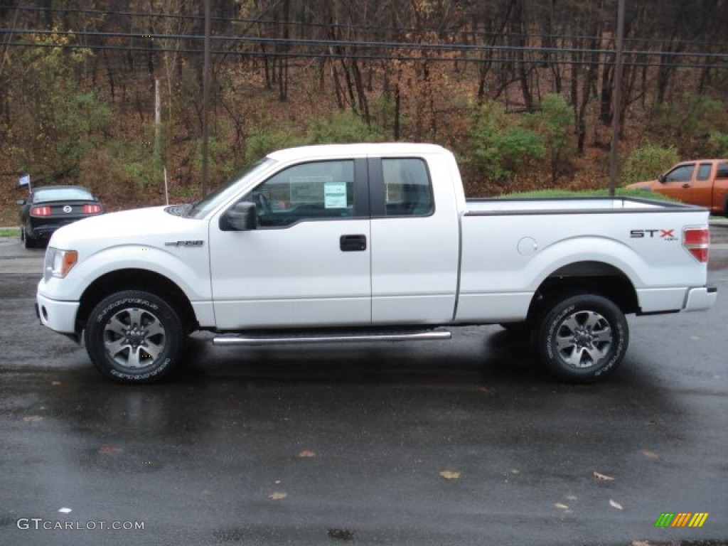 Oxford White 2013 Ford F150 STX SuperCab 4x4 Exterior Photo #73045982