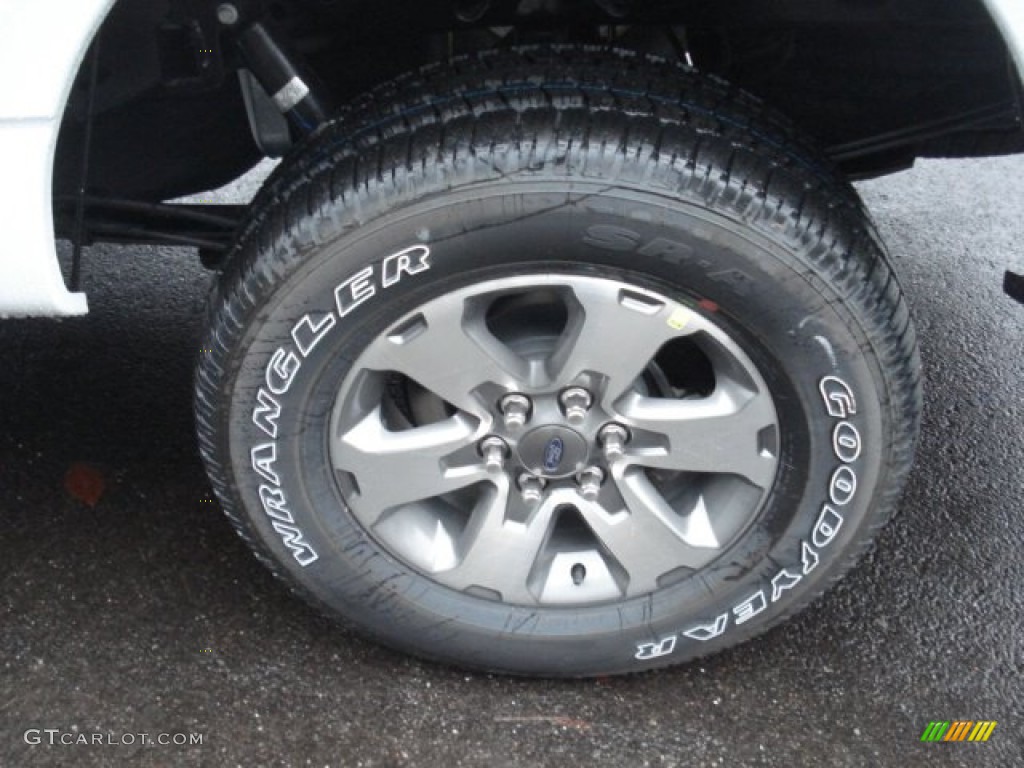 2013 Ford F150 STX SuperCab 4x4 Wheel Photo #73046017