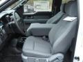 Steel Gray Interior Photo for 2013 Ford F150 #73046035