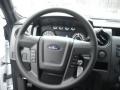 Steel Gray Steering Wheel Photo for 2013 Ford F150 #73046077