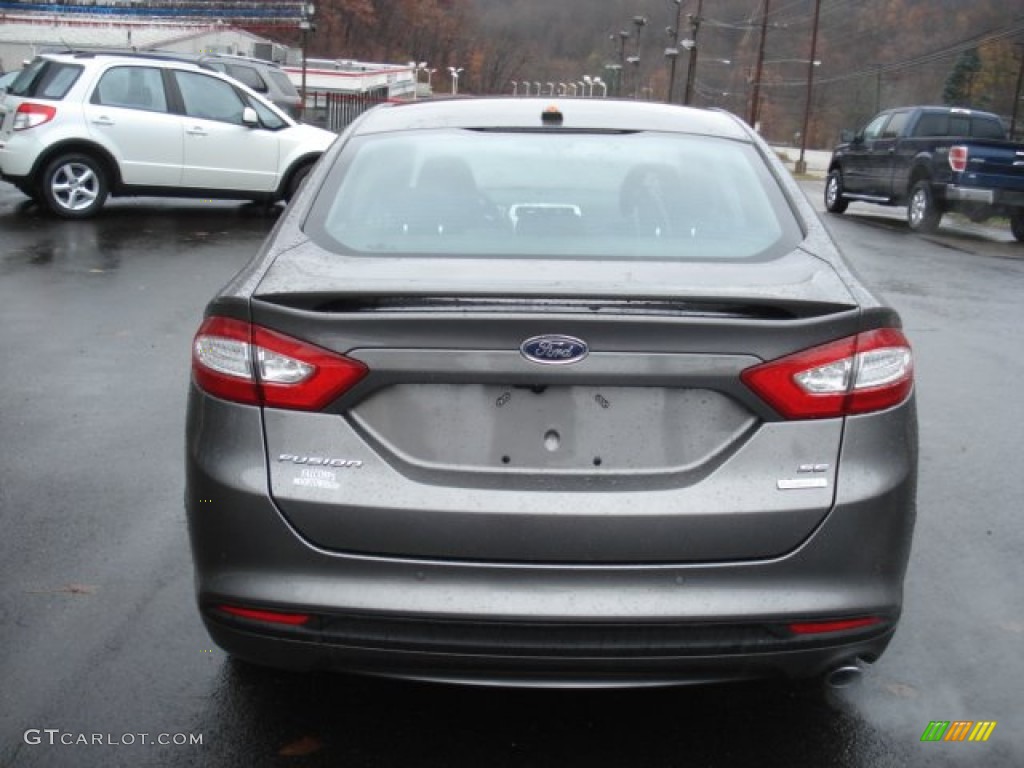 2013 Fusion SE 1.6 EcoBoost - Sterling Gray Metallic / Charcoal Black photo #7