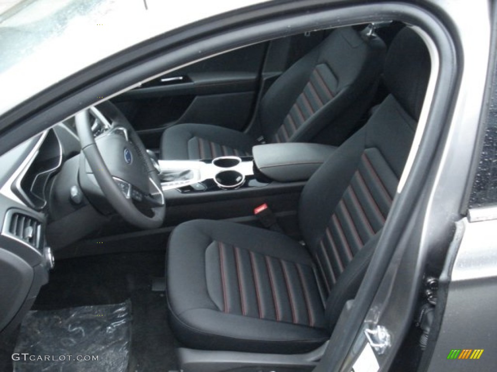 Charcoal Black Interior 2013 Ford Fusion SE 1.6 EcoBoost Photo #73046380
