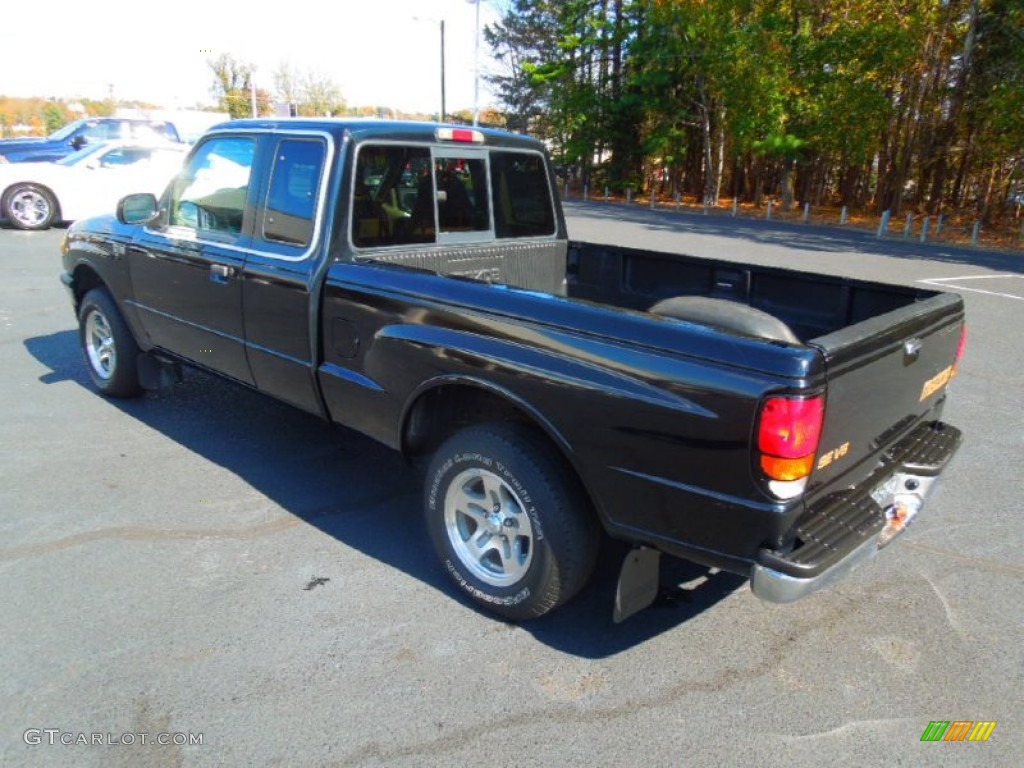 1998 B-Series Truck B3000 SE Extended Cab - Black / Beige photo #4